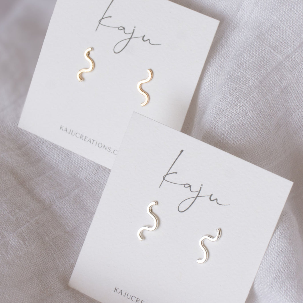 Squiggle Studs