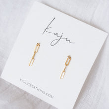 Load image into Gallery viewer, Gold Chain Stud
