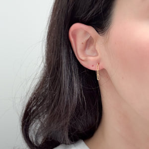 Gold Chain Stud