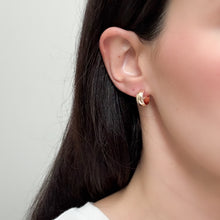 Load image into Gallery viewer, Gold Thick Hoops