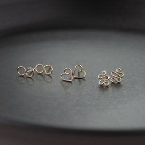 Infinity Stud Earrings