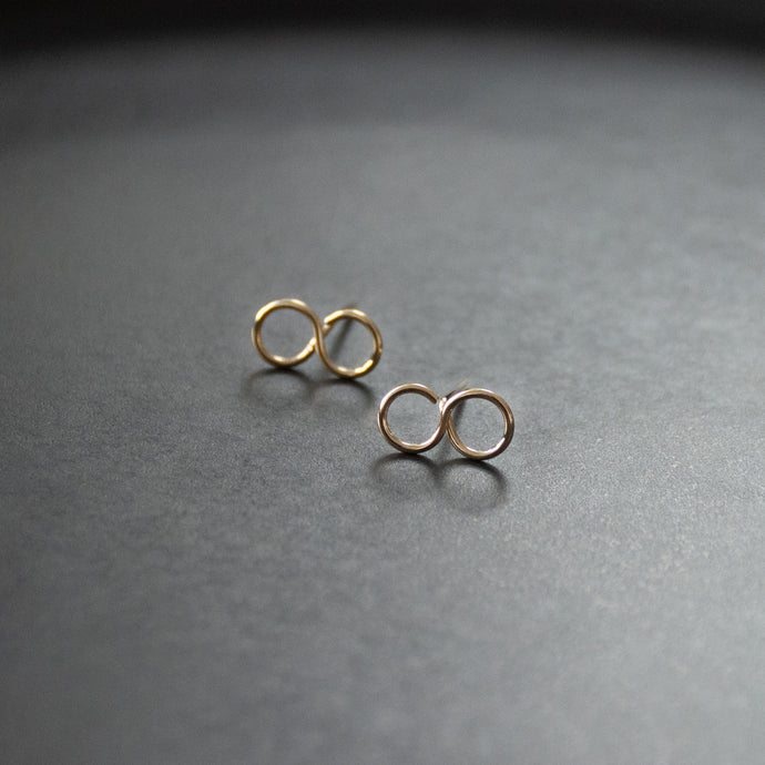 Infinity Stud Earrings